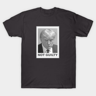 Trump Mug Shot Not Guilty T-Shirt
